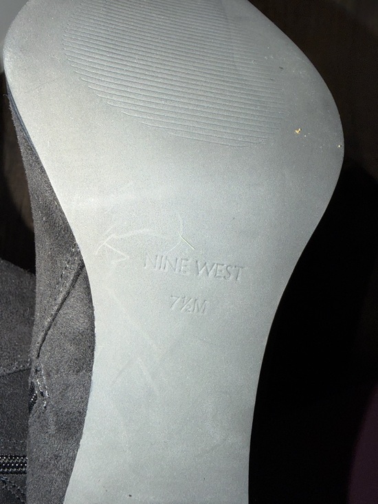 Nine West Black Over-The-Knee Women's Boots - Picture 6 of 6